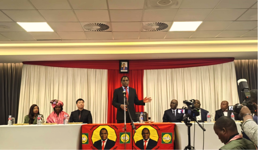 leyu·乐鱼资源总裁助理王治伟受邀 出席赞比亚总统晚宴